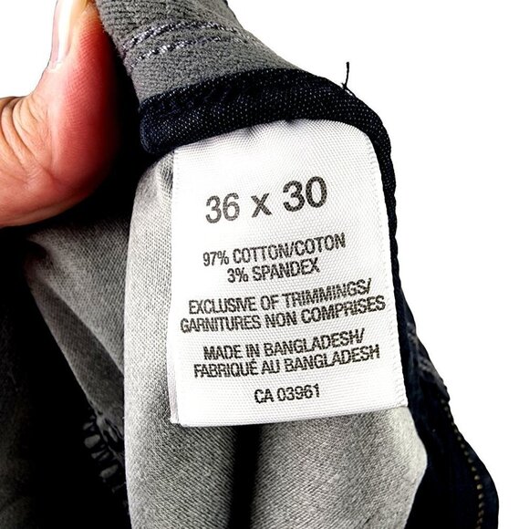 Denver Hayes Men's Stretch 5 Pocket Athletic Chinos Brushed Blue 36x30 - Picture 7 of 12